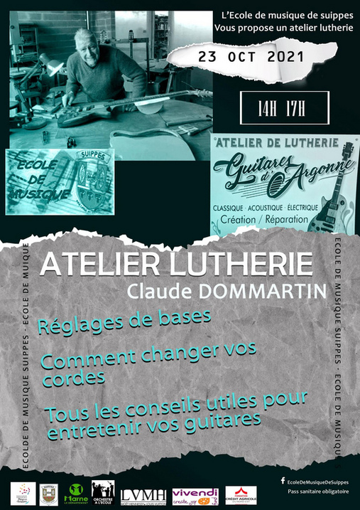 Atelier lutherie Claude DOMMARTIN - EMS